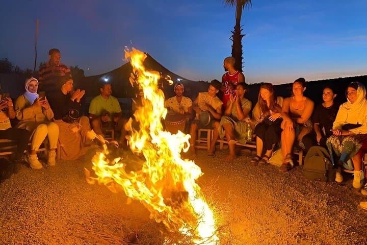 Agafay Sunset Dinner Show from Marrakech with Camel & Quad