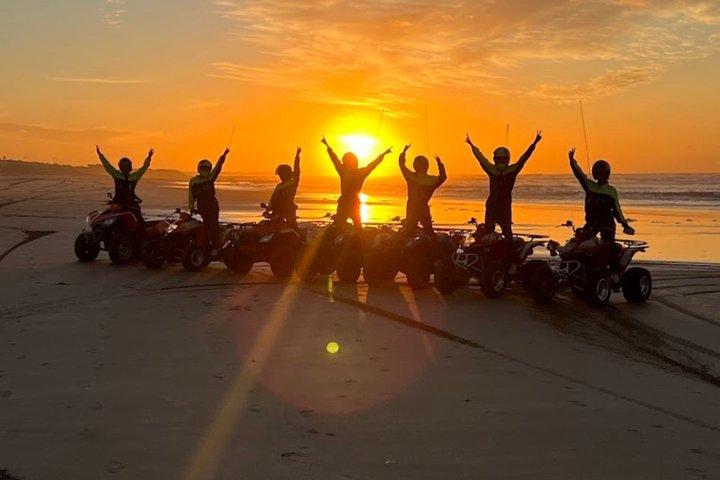 Casablanca ATV Quad Biking Sunset Beach Ride