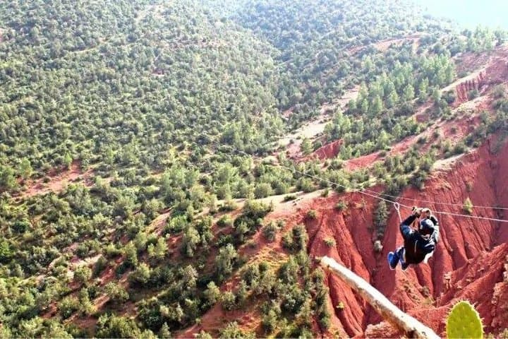 Atlas Mountains Zipline from Marrakech with Berber Lunch & Hike