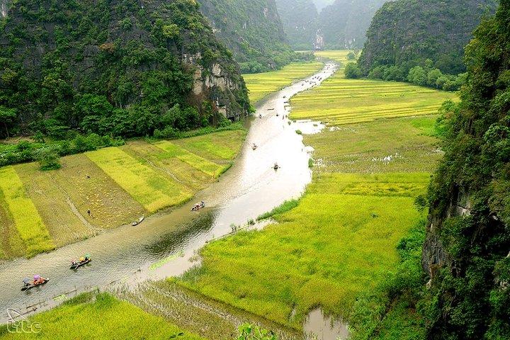 Ninh Binh Day Tour Hoa Lu - Trang An/Tam Coc - Mua Cave -Cycling