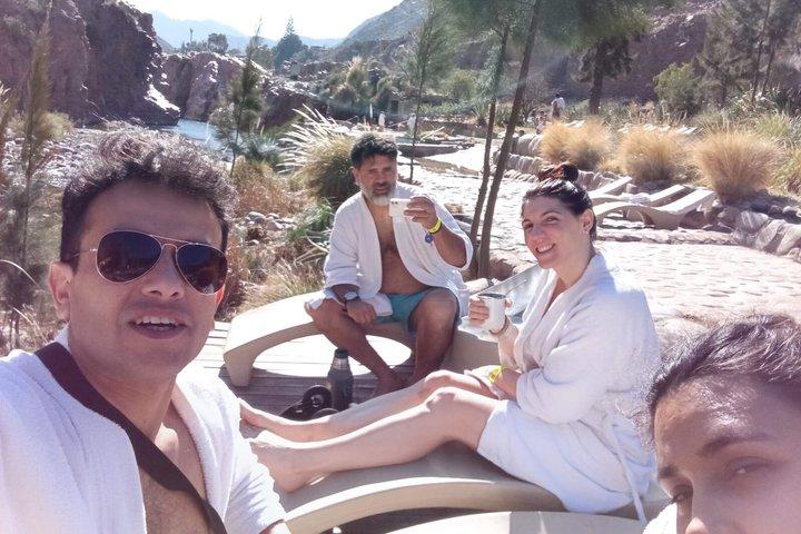 Thermal Baths Cacheuta Full Day with Spa and Buffet