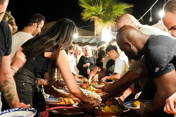 Marrakech desert tour dinner show & camel ride with sunset views