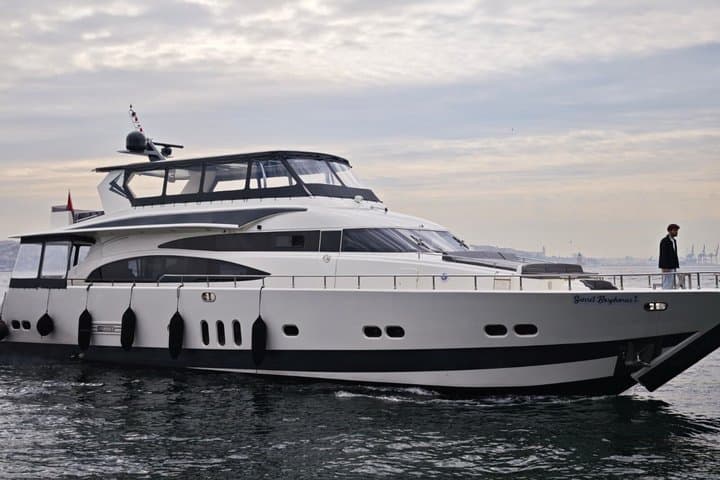 Bosphorus Yacht Cruise with Live Guide & Asian Side Stop