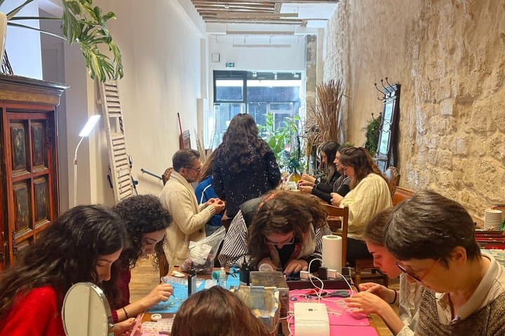 Paris 1e Duo Resin Jewelry Making Workshop