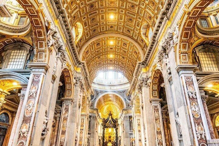 St Peters' Basilica, Papal Tombs, AudioGuide, & priority tickets