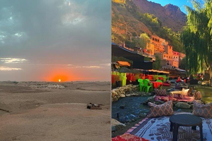 Marrakech 2Day Ourika Valley Guided Agafay Quad Camel D Show