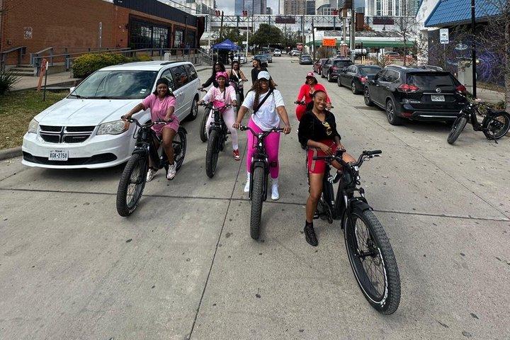 E Bike Self Guided Downtown Houston Mural Tour