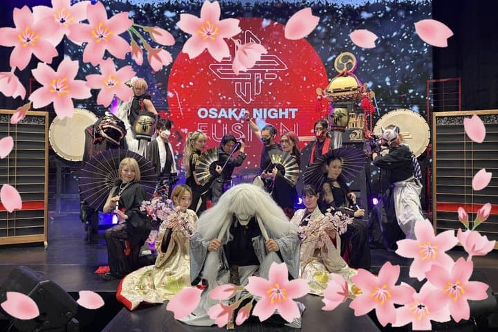 Osaka;A Modern Samurai, Kabuki, Taiko, & Dance Show