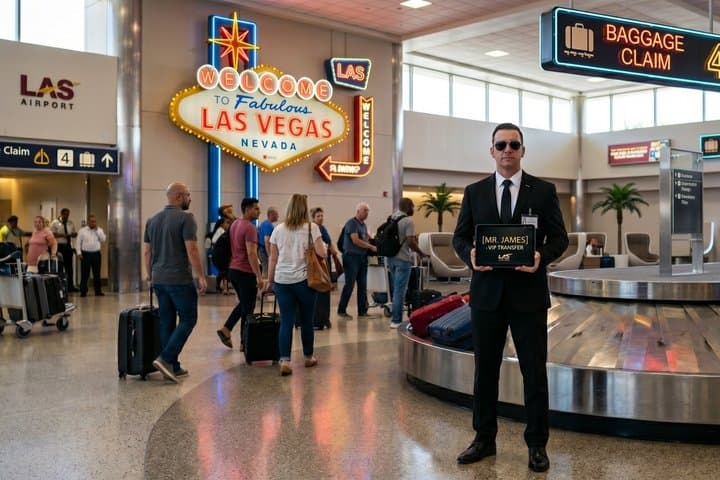 Las Vegas: LAS Airport Private Transfer to/from Strip Hotels