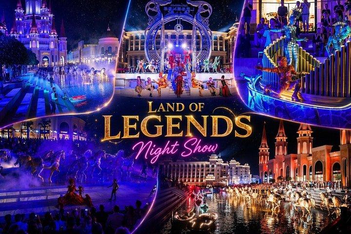 Antalya Land of Legends Night Show with Transfer