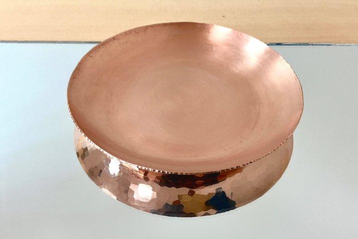 Traditional Craft Experience Copper Tray Making in Kyoto