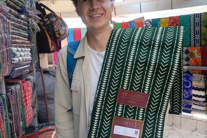 Ankara Fabric Shopping and Same Day Tailoring Experience