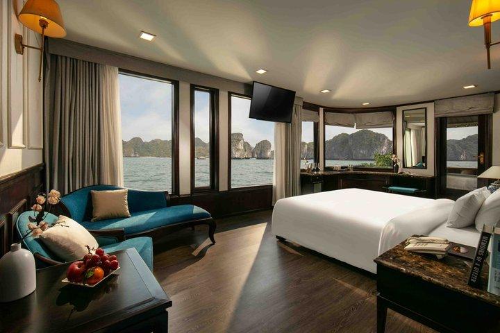2-Day Halong Bay Cruise from Hanoi with Balcony & Kayaking