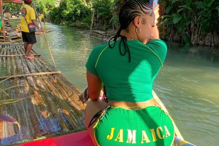 Private Montego Bay Bamboo Rafting with Limestone Foot Massage
