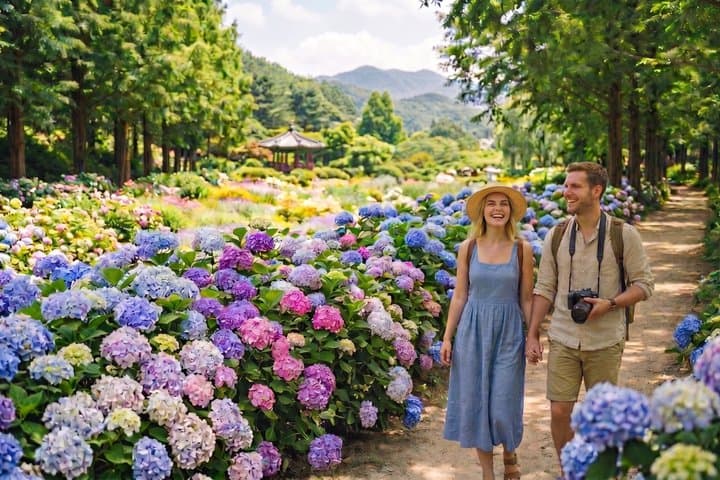 Nami Island, Petite France and Garden of Morning tour from Seoul