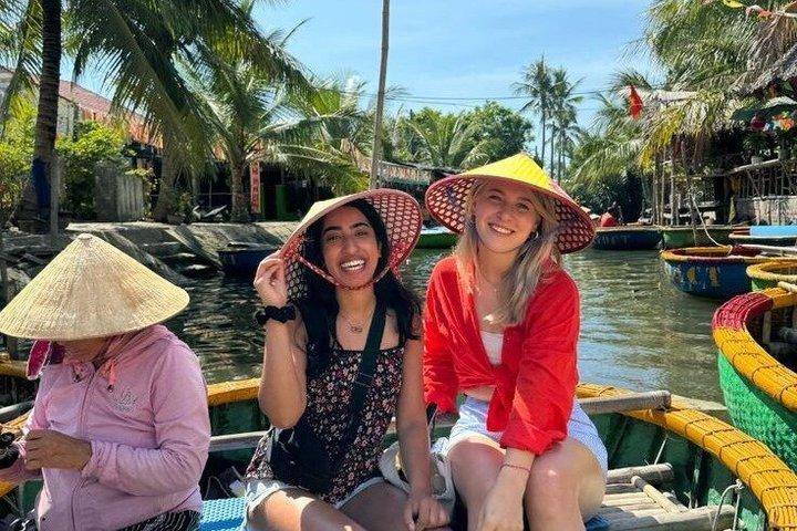 Explore Hoi An Ancient Town and Coconut Forest by Basket Boat