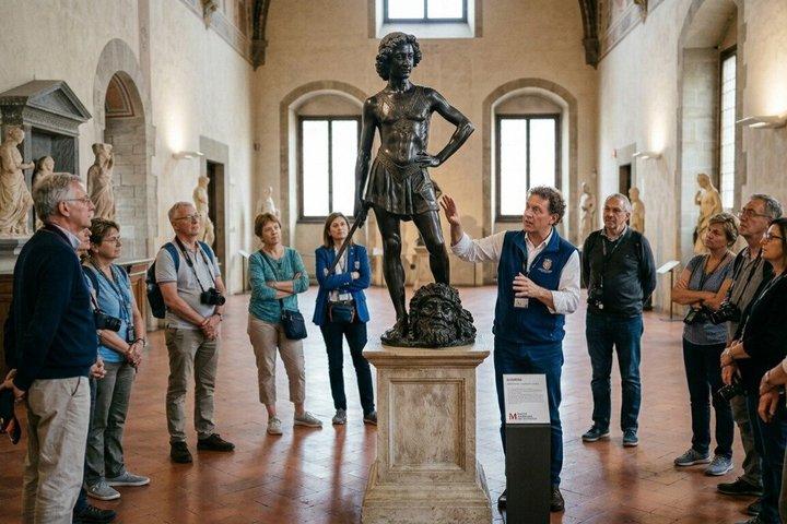 Florence David Tour: Michelangelo, Donatello & 48h Art Pass