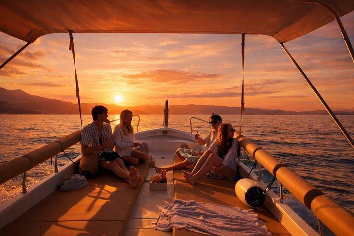 Cinque Terre Sunset Tour by Private Boat with Pesto and Typical Wine