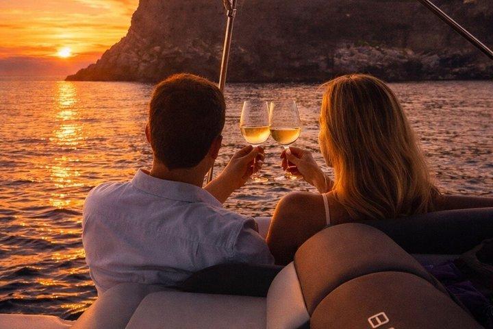 Cinque Terre Sunset Tour by Private Boat with Pesto and Typical Wine