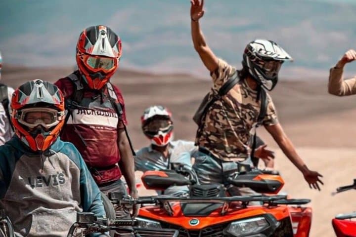 Quad safari and Camel Ride in Marrakech Desert