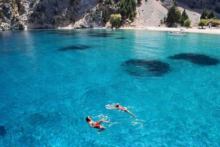 Boat Trip to Symi Island with swimming stop at St George Bay