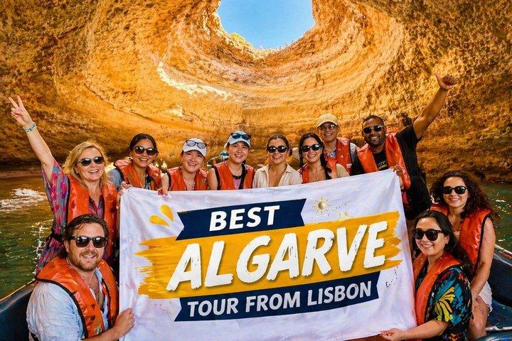 Day trip to Algarve lagos with Benagil cave Boat tour