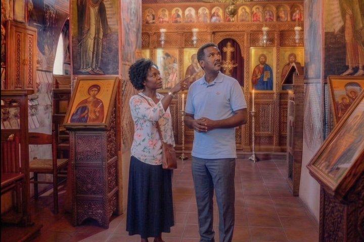 Athens: Meteora Monasteries Day Trip Caves, Seaside Stops & Lunch