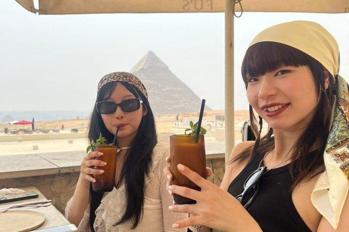 Private Giza Pyramids tour, Khufu Restaurant Breakfast, Opt. GEM