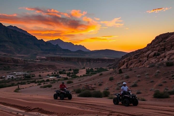 Marrakech: Agafay Desert Quad & Camel Ride with Dinner Show