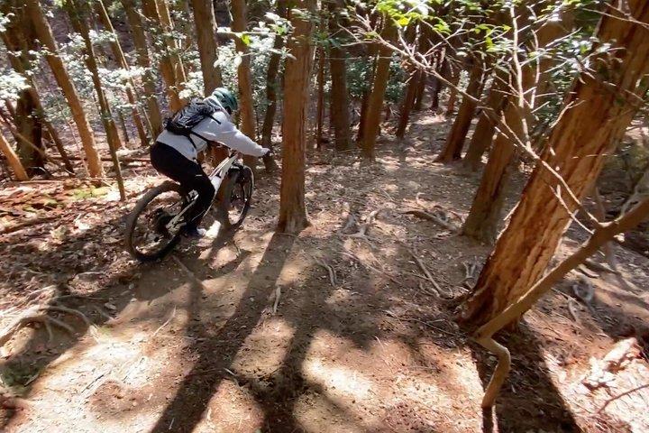 Osaka Japan E MTB Trail Ride: Katsuo-ji Temple & Pilgrim Trails