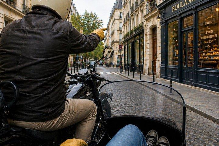 Paris Sidecar Excursion with Hotel Pick-up !