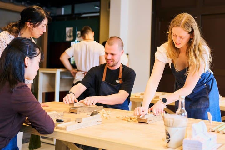 Tokyo Ginza Chopstick Making Workshop