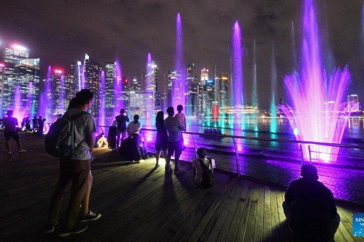 Singapore Night Cruise with Dinner Spectra and Garden Rhapsody