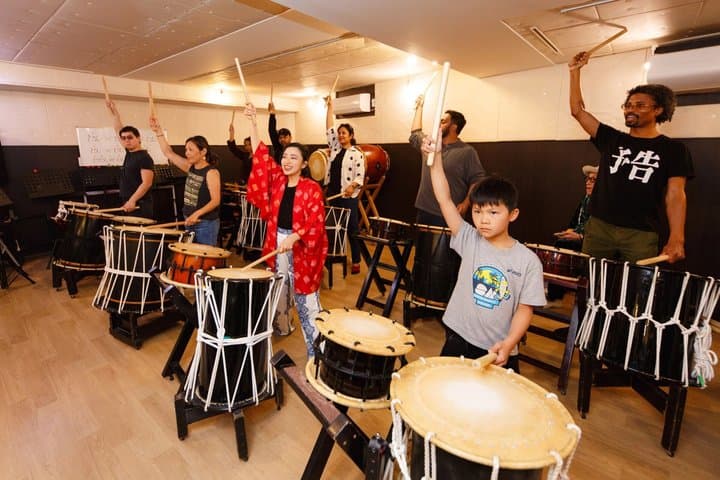 Tokyo's Authentic and Finest Taiko Drumming Workshop