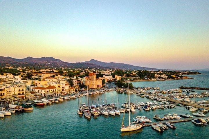 Moni and Agistri Half Day Small Group Cruise from Aegina