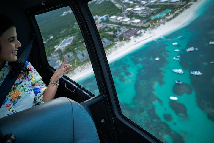 Helicopter tour of Punta Cana