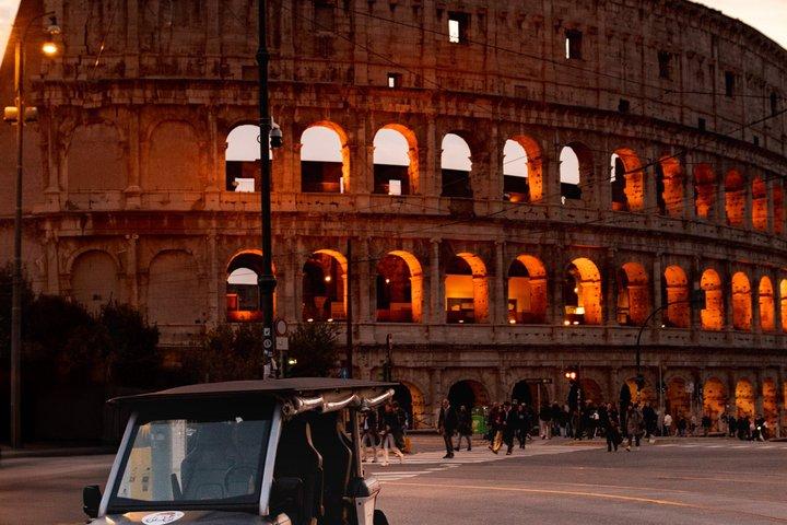ROME AT NIGHT BY GOLF CART | Private or small-group tour