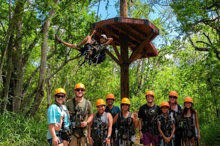 3 Zipline Adventure with Waikiki Transportation