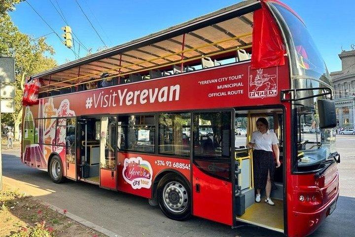 Yerevan City Sightseeing Hop On Hop Off Bus Tour