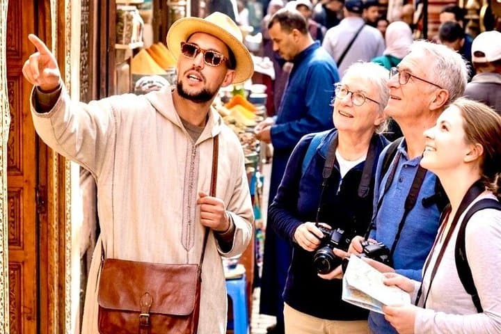 Marrakech Tour Jewish Quarter Bahia Palace & Handicrafts AM & PM