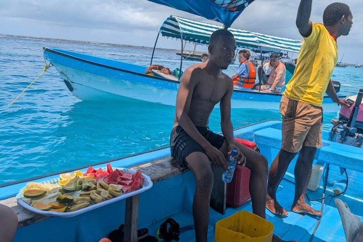 Mnemba Island Snorkeling Turtle Aquarium and Kendwa Beach Tour