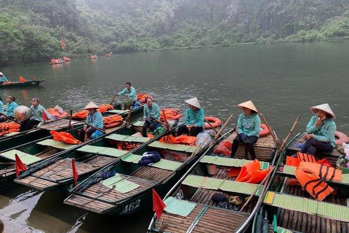 From Hanoi Ninh Binh Bai Dinh Trang An and Mua Cave Trip