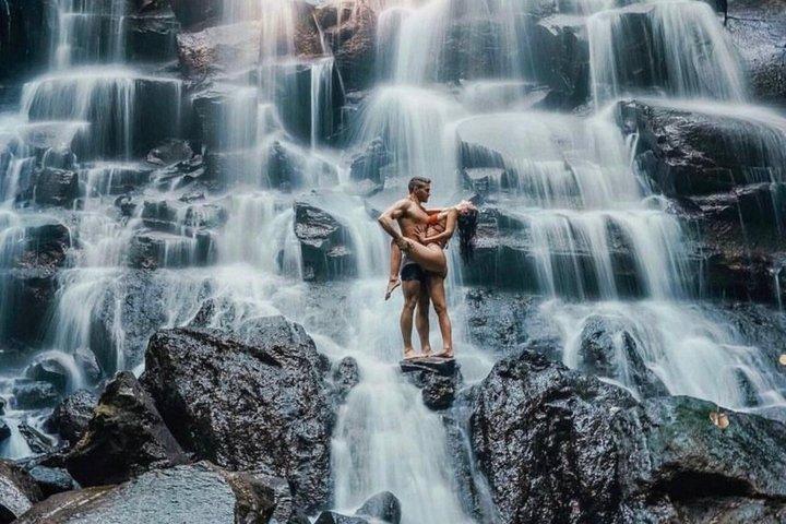 Ubud Monkey Forest, Water Temple, Waterfall, and Rice Terraces