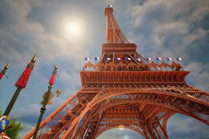 Viality Tour: Virtual Reality Guided Tour - Eiffel Tower