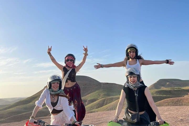 Best Agafay Desert Quad Bike, Camel Ride & Dinner Show