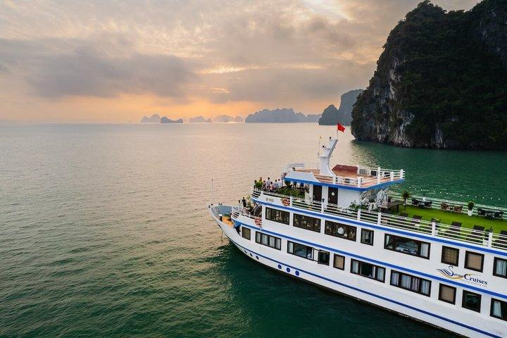 2-Day Explore Peaceful Bai Tu Long Bay with Scenic Swan Cruise