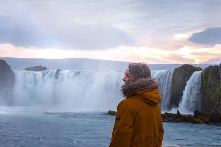Forest Lagoon & Goðafoss Waterfall Small-Group Tour from Akureyri