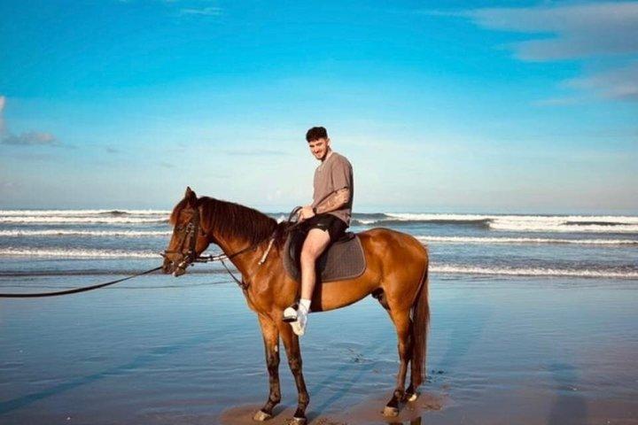 Bali Horseback Riding In Jimbaran Bay Beach Experience