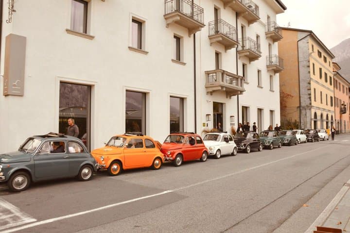 Lake Como Classic Fiat 500 Rental Experience 2h