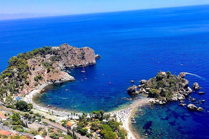 from Messina tour Taormina and Castelmola with cannoli and granita